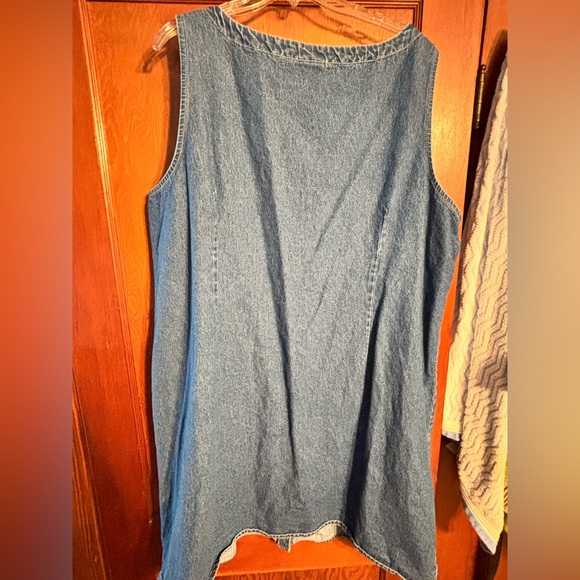 VINTAGE Denim Dress - Picture 3 of 4